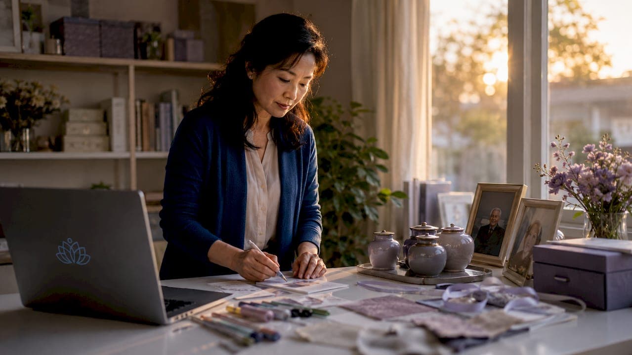 What Is a Memorial Keepsake Service? A Family Guide