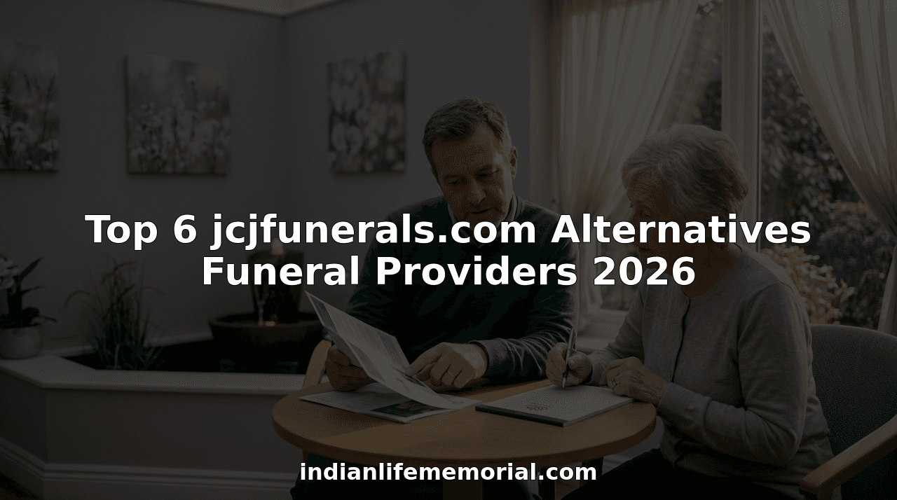 Top 6 jcjfunerals.com Alternatives Funeral Providers 2026