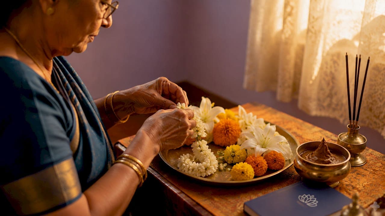 Hindu Funeral Flowers and Offerings: A Family Guide